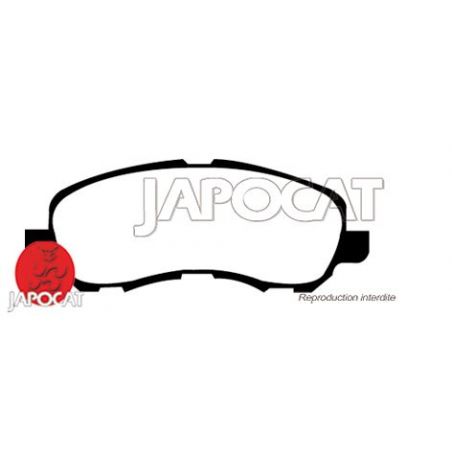 PLAQUETTES AV JEEP GREEN