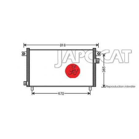 CONDENSEUR NISSAN