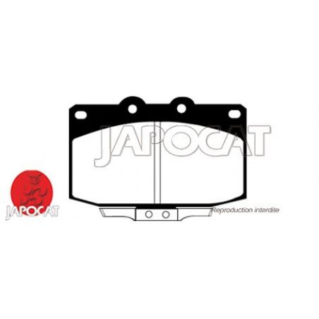 PLAQUETTES AV RX7 YELLOW