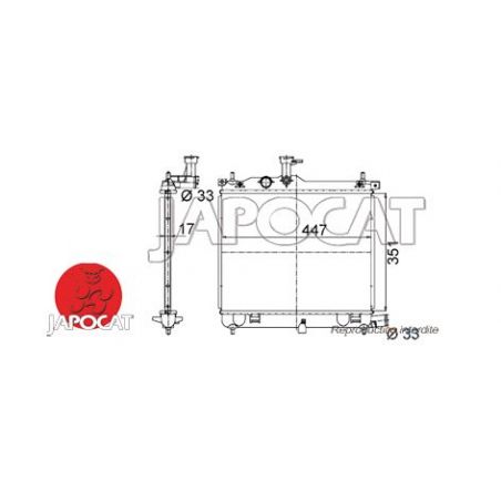 RADIATEUR I10 PA 1.2i
