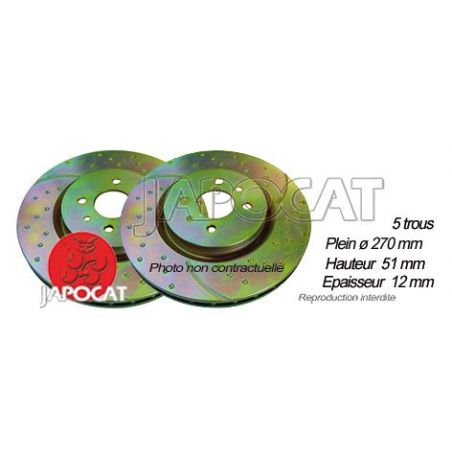 DISQUE AR 300M EBC x2