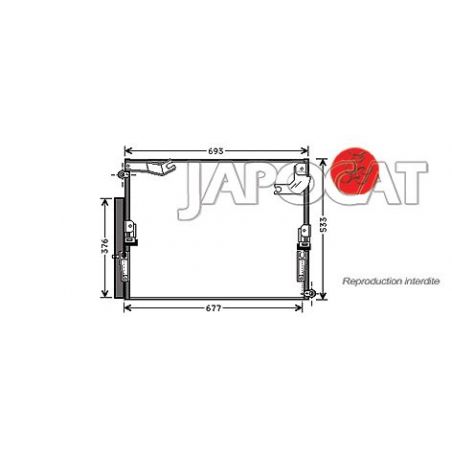 CONDENSEUR TOYOTA