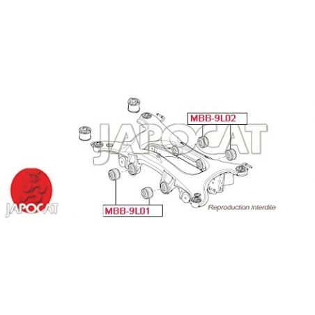 SILENTBLOC AR TRAVERSE AR FREE II