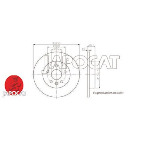 DISQUE AR CRUZE/TRAX EBC x2