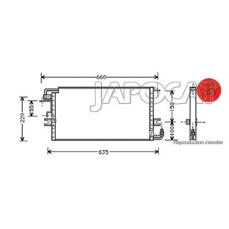 CONDENSEUR TOYOTA