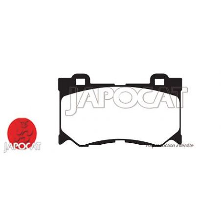 PLAQUETTES AV 370Z/FX GREEN