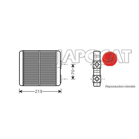 RADIATEUR DE CHAUFFAGE R20