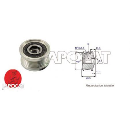 POULIE DEBRAY D'ALTER QR20DE