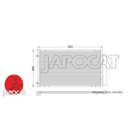 CONDENSEUR AURIS 1.8i HYBRID 12>