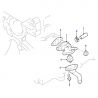Collecteur eau - support [Origine Constructeur]