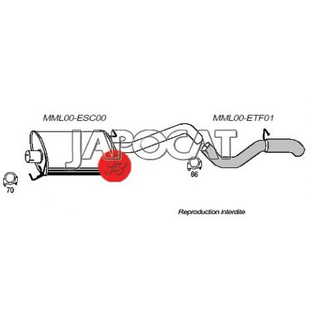 TUBE FINAL ML270 CDI
