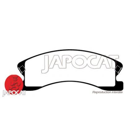 PLAQUETTES AV JEEP GREEN