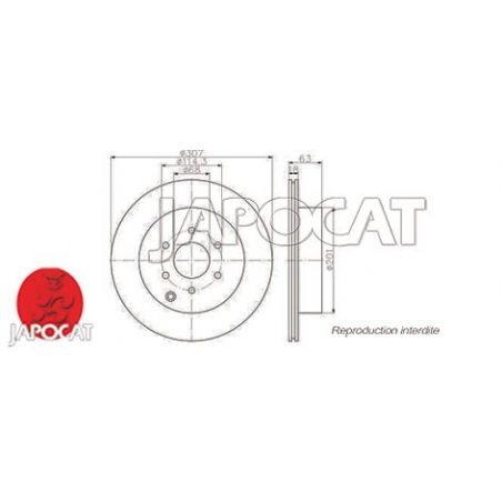 DISQUE AR R51 EBC x2