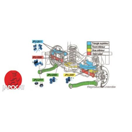 KIT SILENTBLOC BRAS INF AR