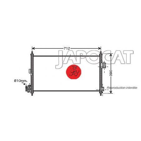 CONDENSEUR NISSAN