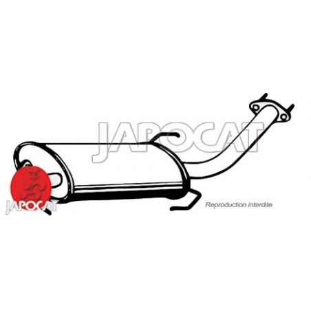 SILENCIEUX CENTRAL Y60 91>94 2P