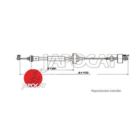 CABLE D'EMBRAYAGE LOGAN