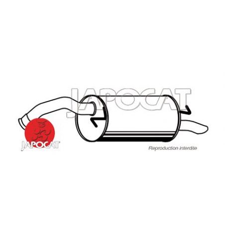 SILENCIEUX AR YARIS P10 1.3i SILENCIEUX AR YARIS P10 1.3i