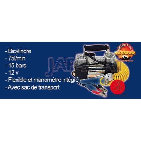 COMPRESSEUR TWIN 75L/MIN TT