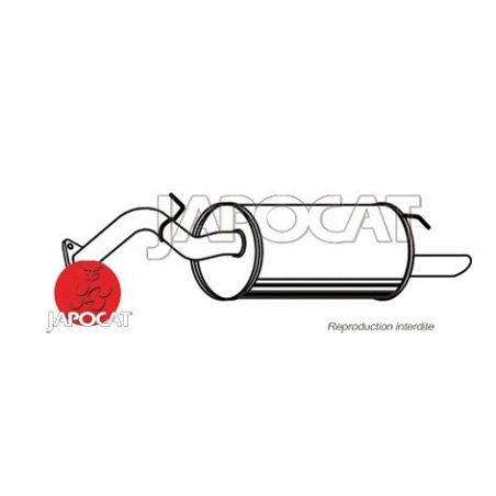 SILENCIEUX AR YARIS P9 1.0i JAPON