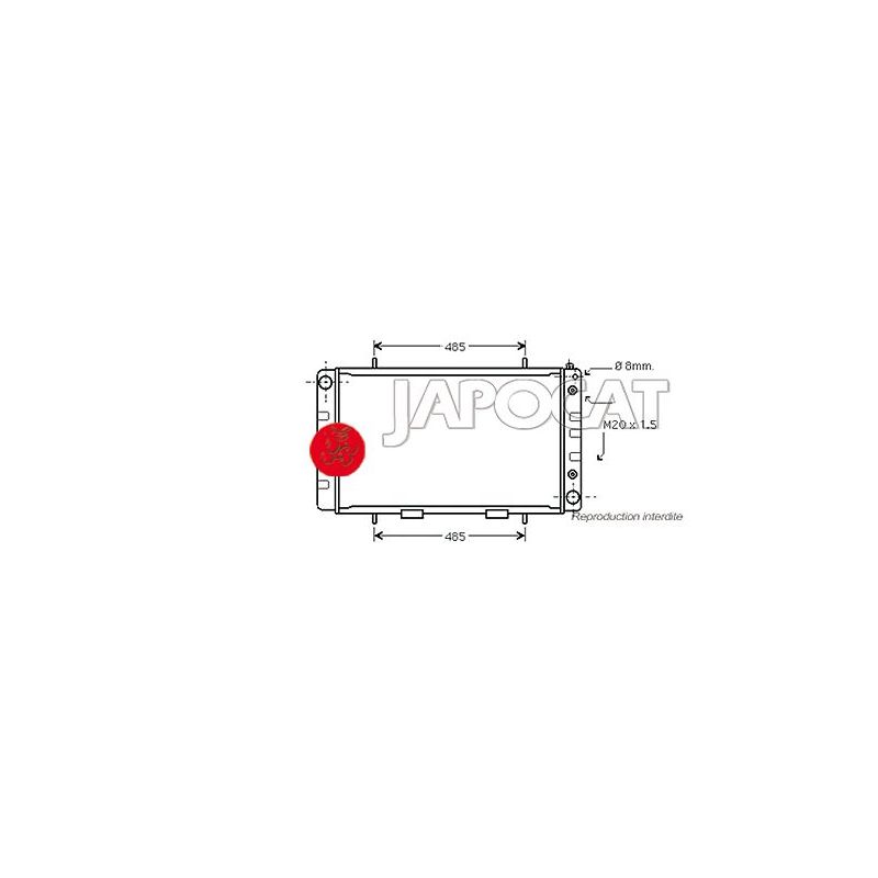 RADIATEUR LR NPA425
