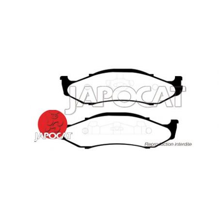 PLAQUETTES AV JEEP GREEN