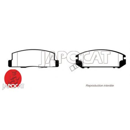 PLAQUETTES AR MR2 SW20 YELLOW