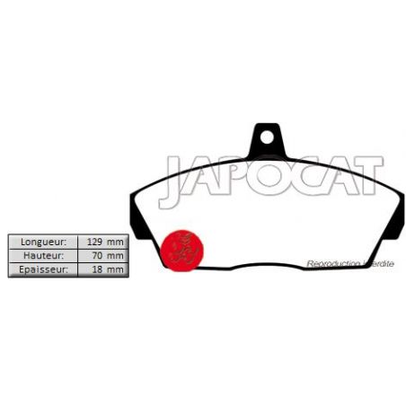 PLAQUETTES AV CIVIC/CONCERTO GREEN