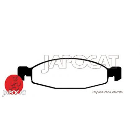 PLAQUETTES AV JEEP GREEN