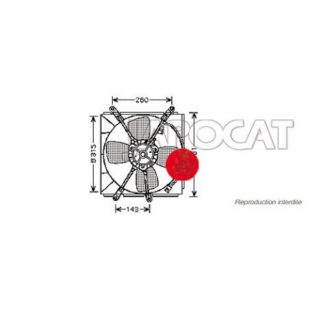 MOTOVENTILATEUR TOYOTA