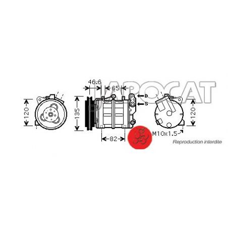 COMPRESSEUR DE CLIM KA24E