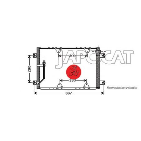 CONDENSEUR SUZUKI