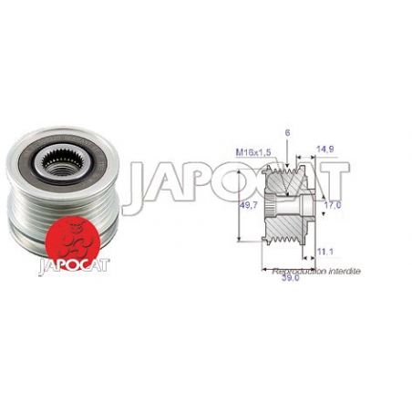 POULIE DEBRAY D'ALTER PT CRUIS