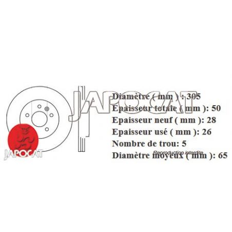 DISQUE AV PRIMASTAR EBC x2