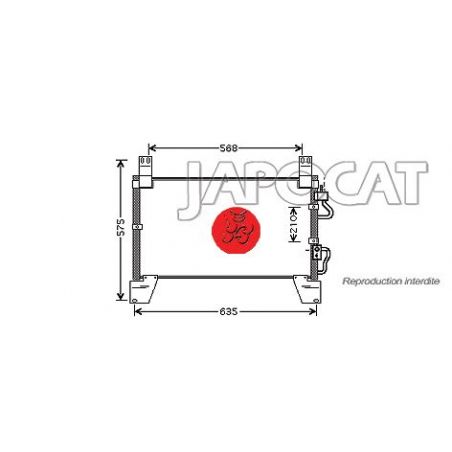 CONDENSEUR SSANGYONG