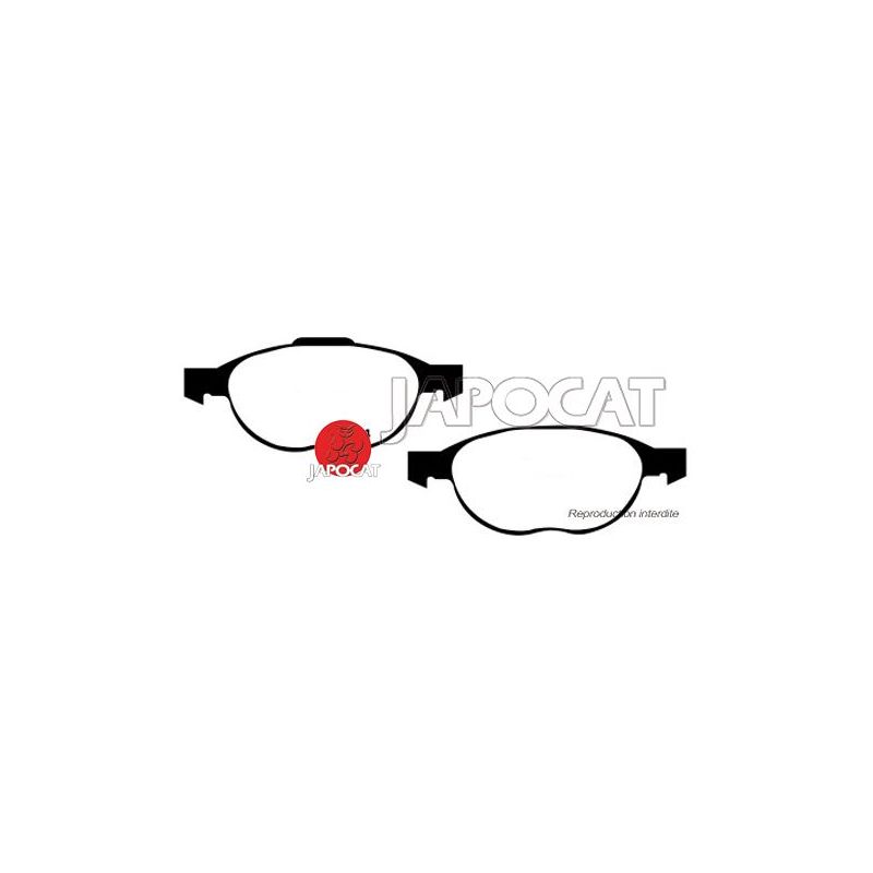 PLAQUETTES AV MAZDA 3/5