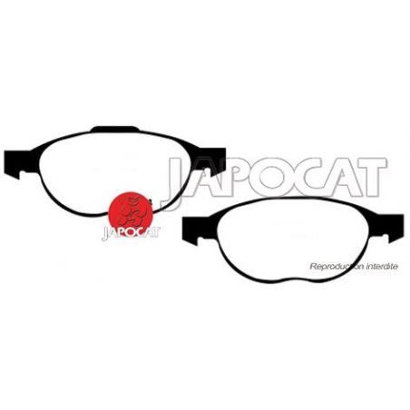 PLAQUETTES AV MAZDA 3/5