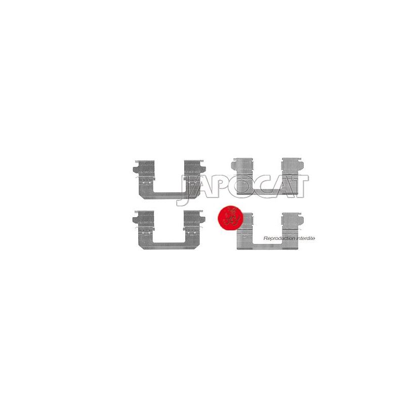 KIT MONTAGE PLAQUETTES AV J10/T31