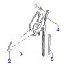 Vitre de porte - joint  [Origine Constructeur]