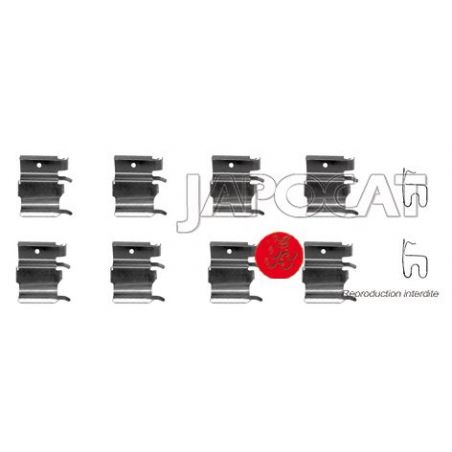 KIT MONTAGE PLAQUETTES XL7/GD VITAR KIT MONTAGE PLAQUETTES XL7/GD VITAR