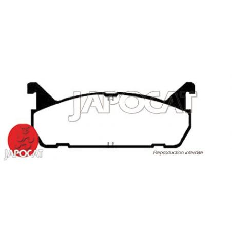 PLAQUETTES AR MX5 YELLOW