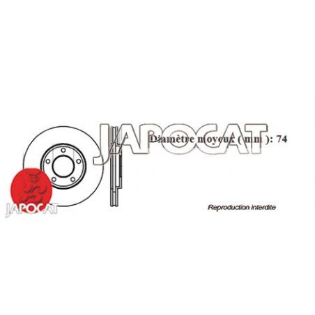 DISQUE AV VOYAGER 96> EBC x2