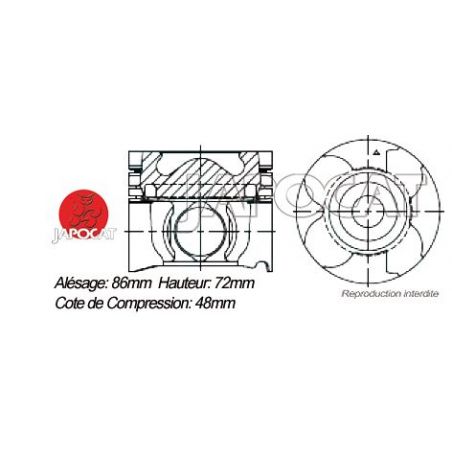 KIT PISTONS 1ADFTV KIT PISTONS 1ADFTV