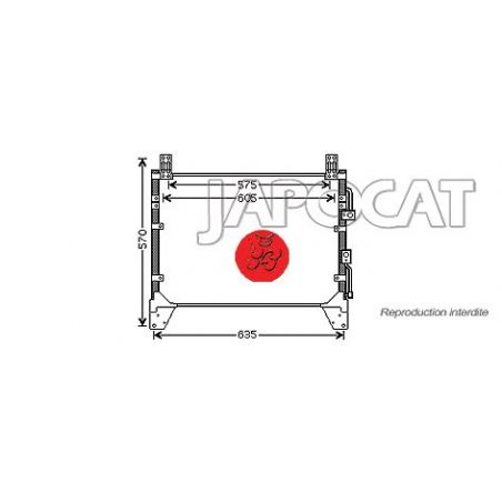 CONDENSEUR SSANGYONG