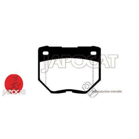 PLAQUETTES AR IMPREZA/300ZX GREEN