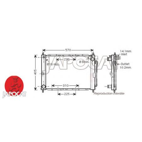 MODULE DE REFROIDISSEMENT MICRA K12