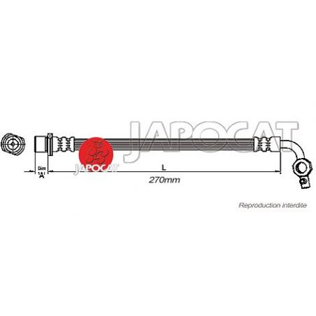 FLEXIBLE DE FREIN ARD RAV4 FLEXIBLE DE FREIN ARD RAV4