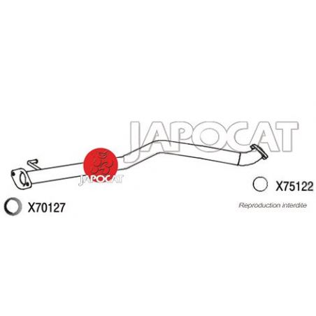 TUBE INTERMEDIAIRE GD VITARA II DDI