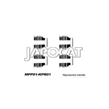 KIT MONTAGE PLAQUETTES AR H66