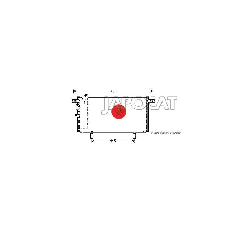 CONDENSEUR MITSUBISHI